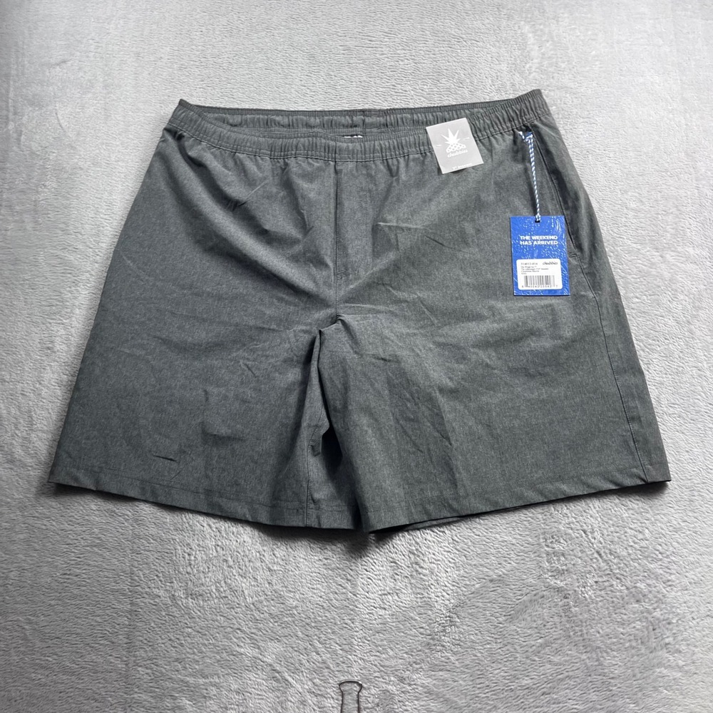Chubbies The Weigh Ins 7" Athlounger Shorts Gray Heather XXL 314012-016